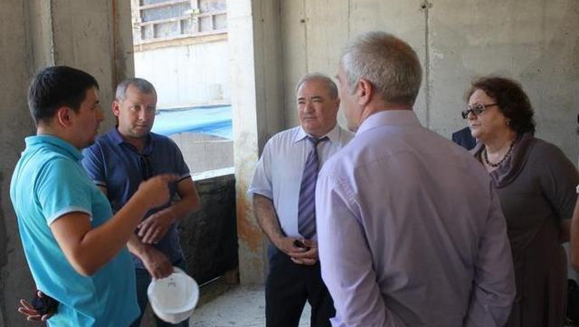 Строительные работы набирают темпы