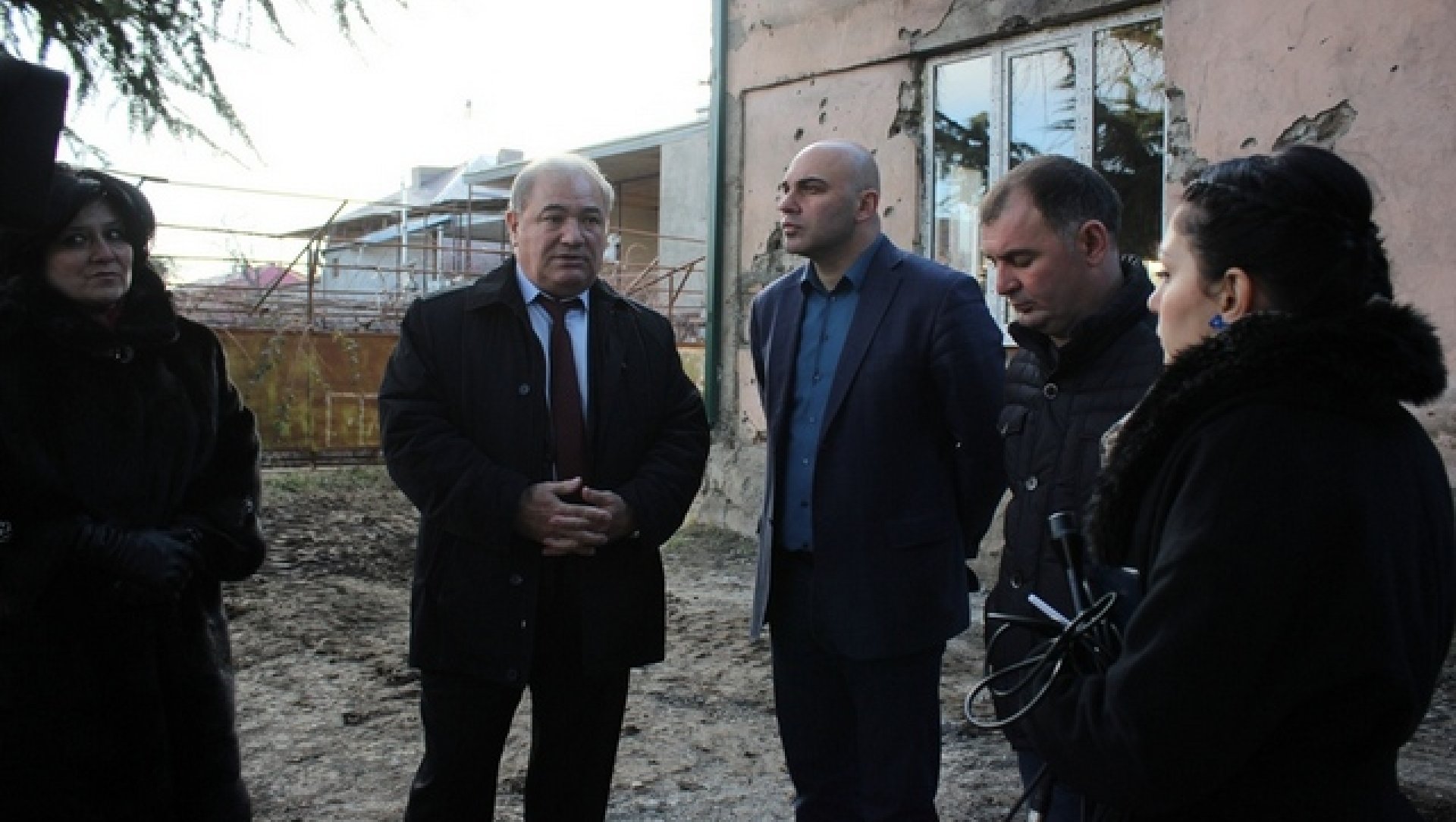 Доменти Кулумбегов проинспектировал ход восстановительных работ в ДОУ №14 и №20 города Цхинвал