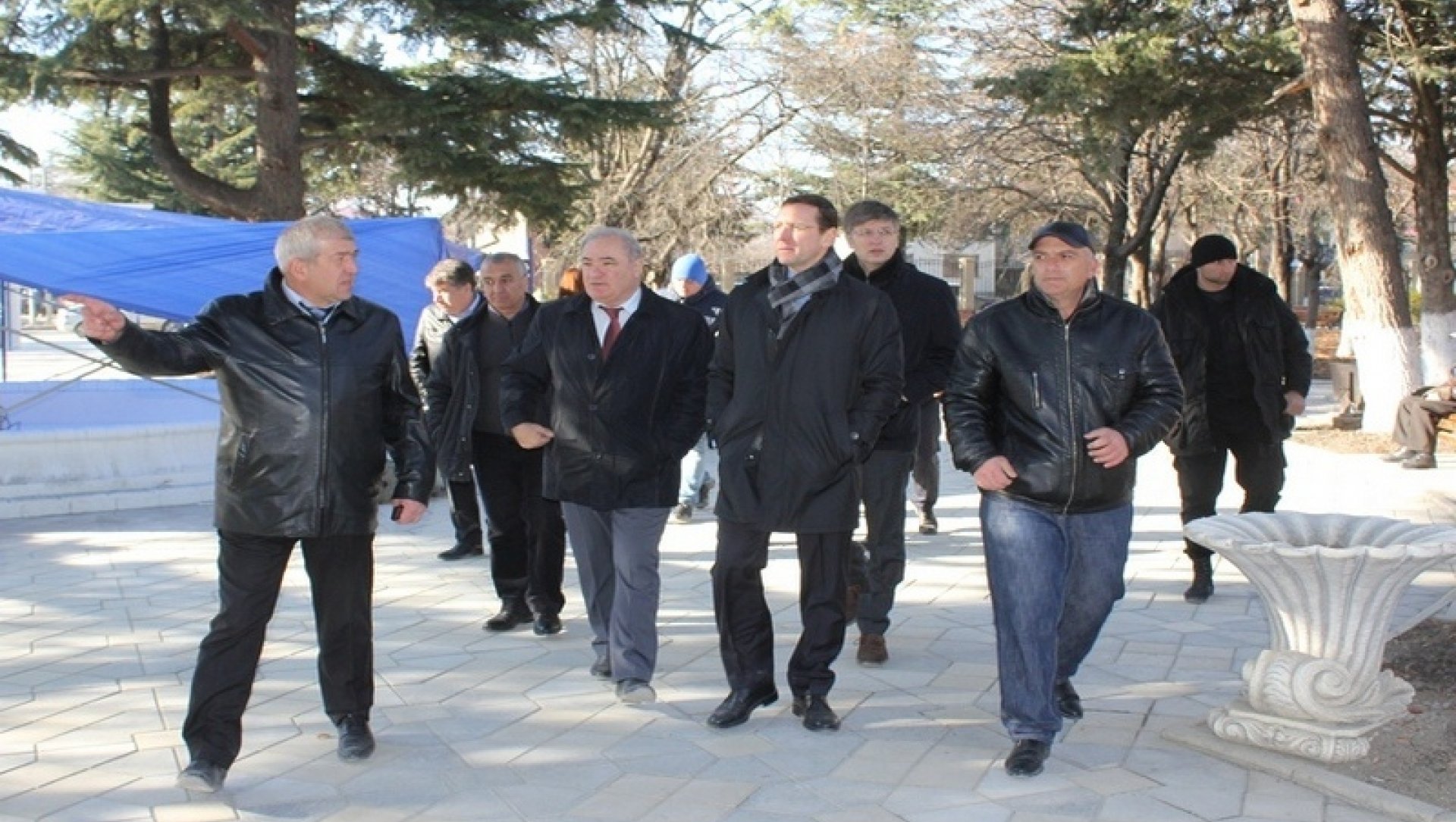 Доменти Кулумбегов и Олег Говорун проинспектировали ряд объектов, строящихся в рамках Инвестпрограммы