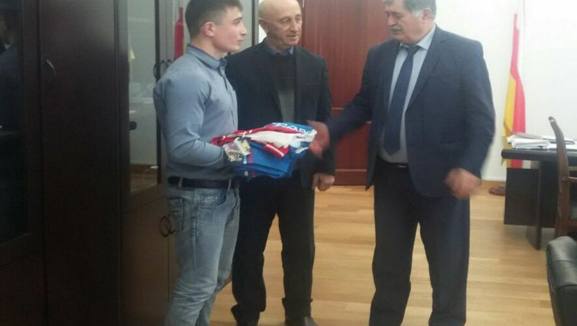 Подарок нашел адресата