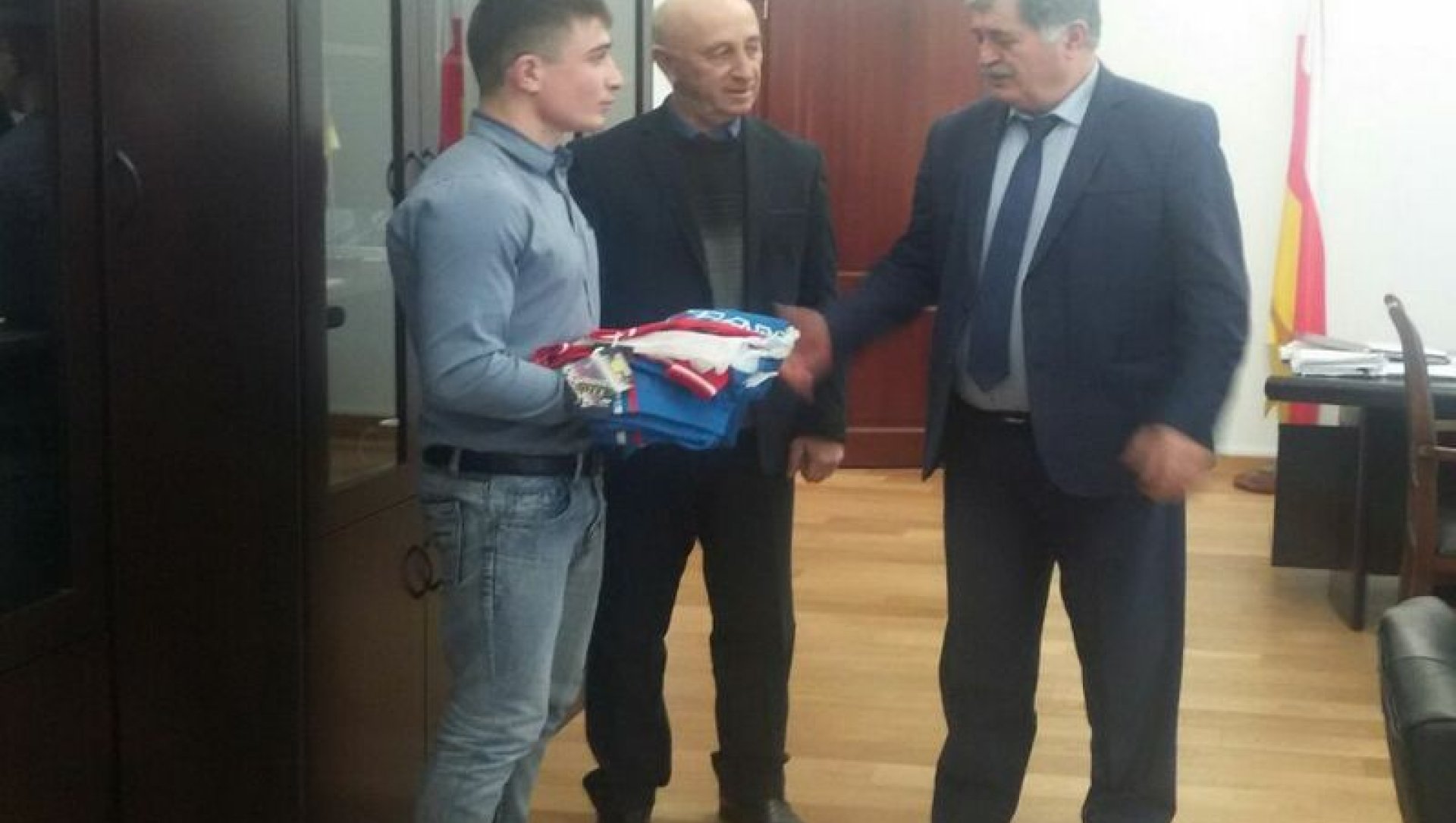 Подарок нашел адресата