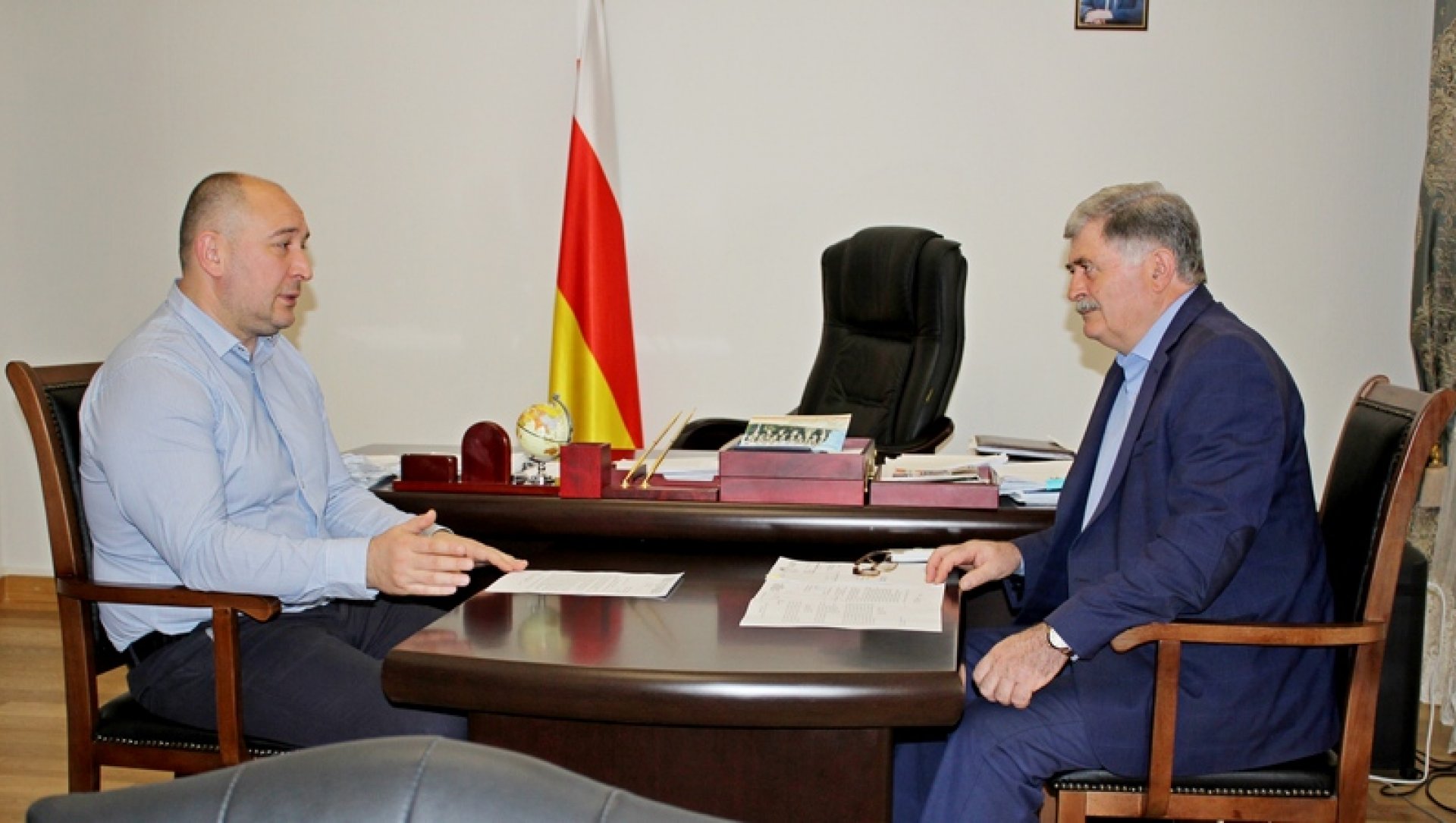 Эрик Пухаев и Георгий Тотчиев обсудили актуальные вопросы здравоохранения