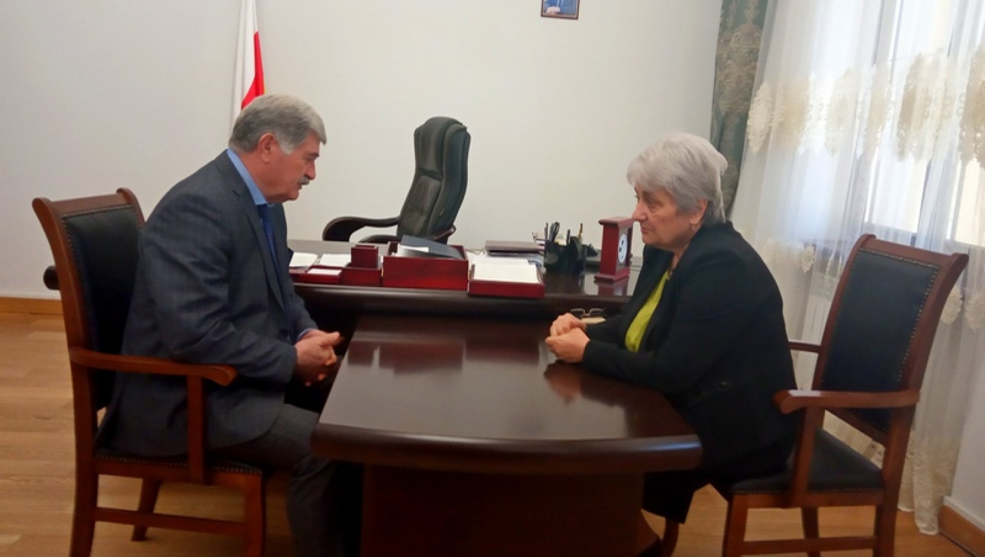 Эрик Пухаев обсудил с Жанной Зассеевой итоги празднования Дня республики