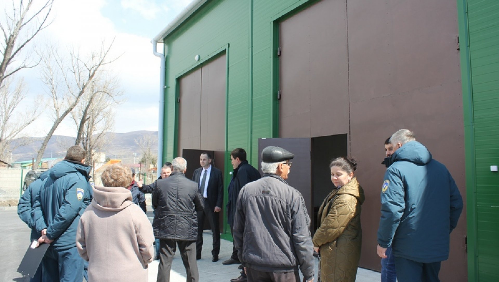 Геннадий Бекоев осмотрел здание «Госрезерва»