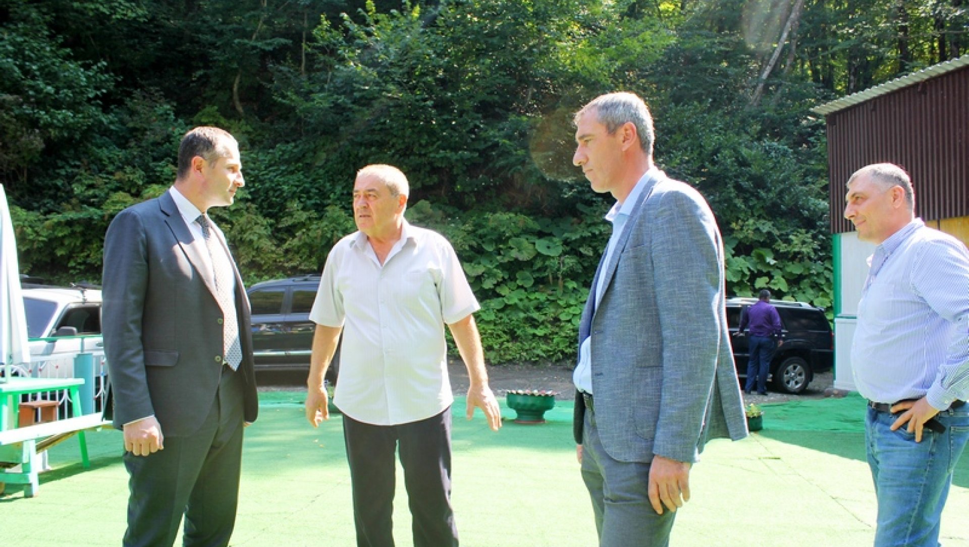 В бальнеолечебницу Нагутни проведена новая ЛЭП