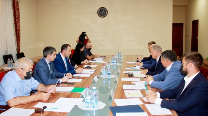 Геннадий Бекоев встретился с представителями Минэкономразвития России