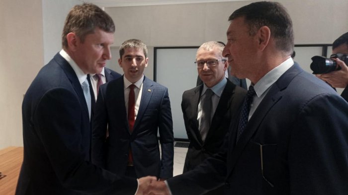 Константин Джуссоев встретился с Максимом Решетниковым