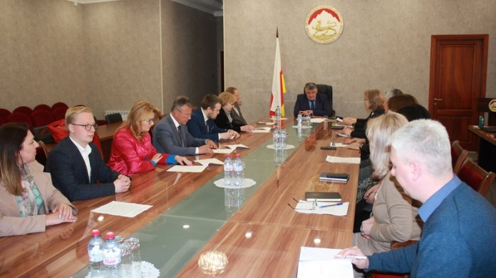 Алан Джиоев встретился со специалистами Минздрава России