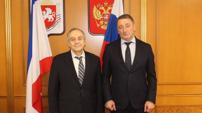 Константин Джуссоев встретился с Георгием Мурадовым в рамках рабочего визита в Москву