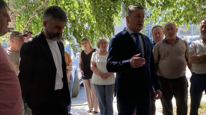 Коллективу «ЮгОсетСтройИнвест» представили нового руководителя  