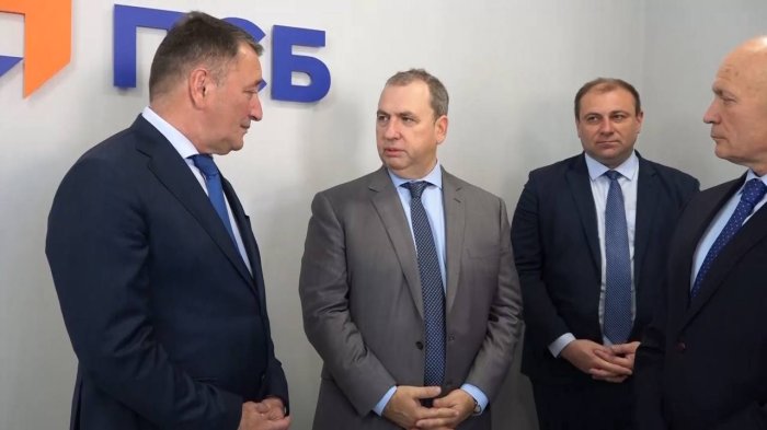 Константин Джуссоев принял участие в открытии представительства ПСБ в Южной Осетии